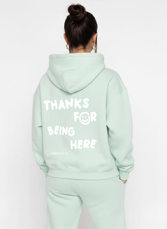 Thanks Boxfit Hoodie Mintgreen