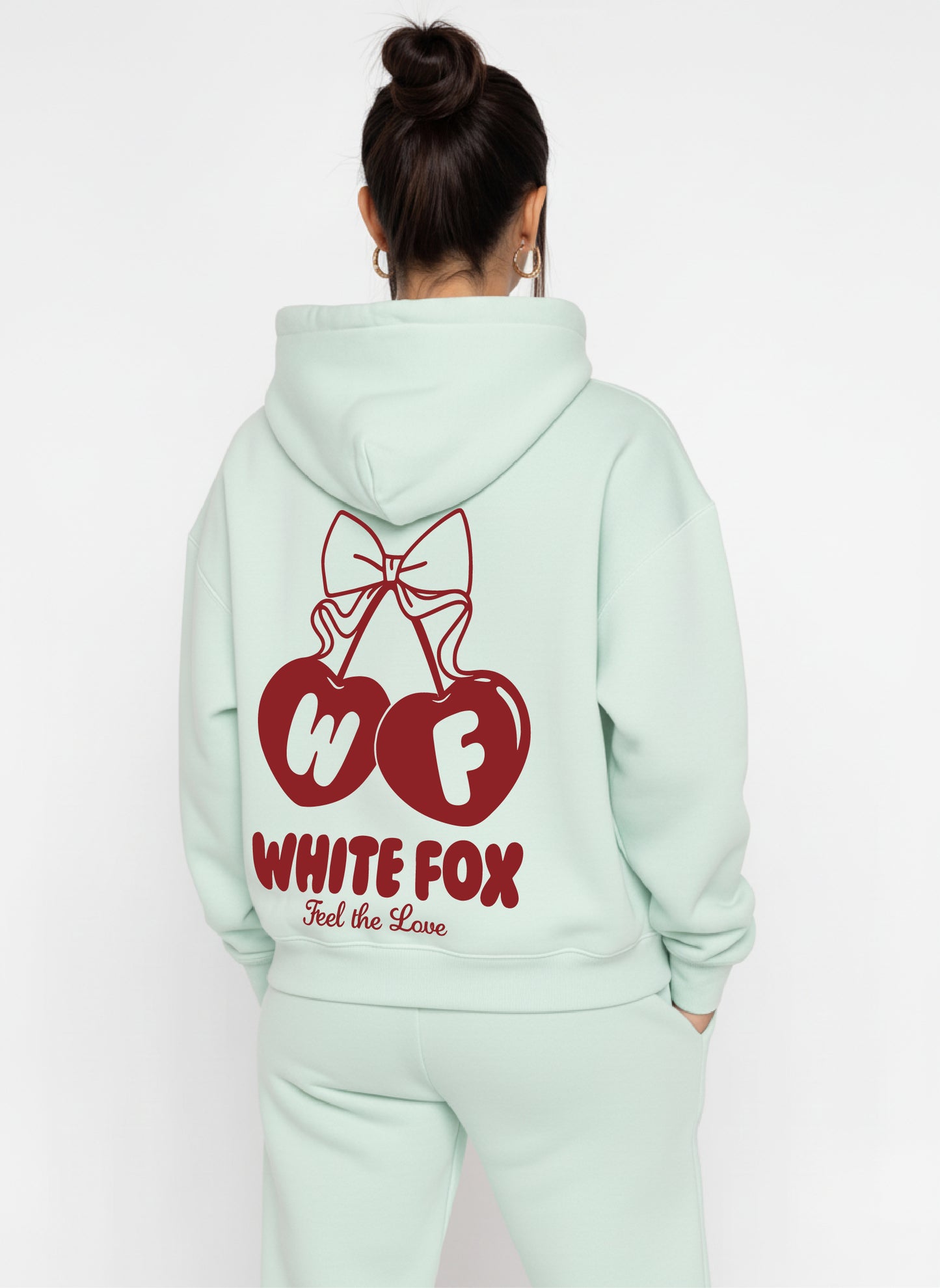 Whitefox Boxfit Hoodie mintgreen