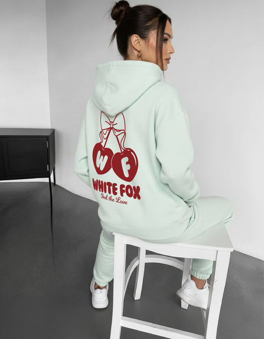 Whitefox Boxfit Hoodie mintgreen